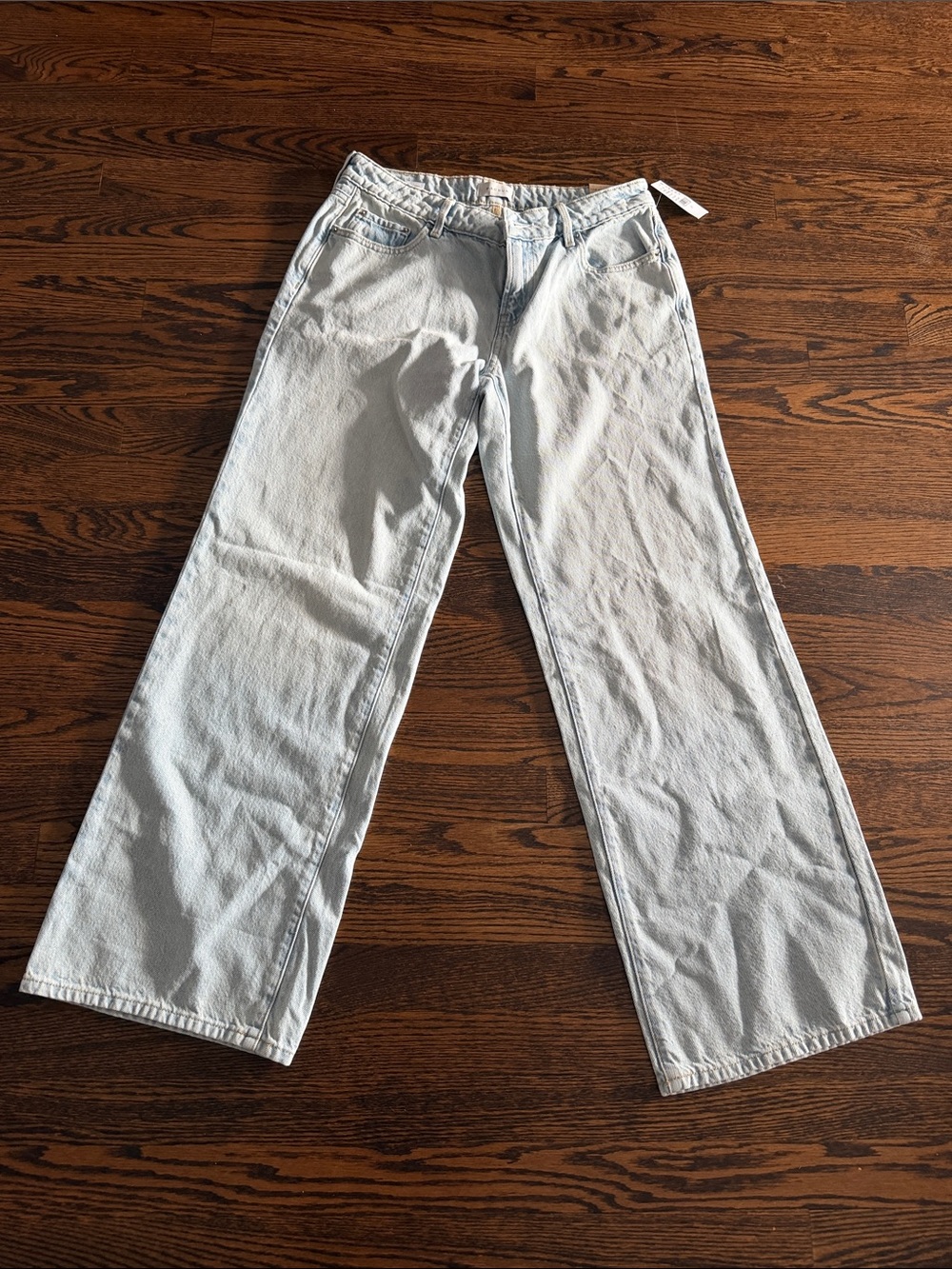 PacSun Light Wash Wide Leg Flare Jeans